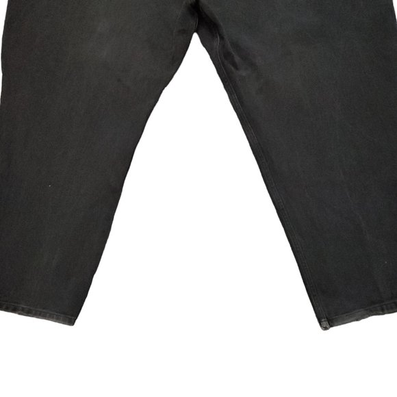 Polo Ralph Lauren Size 60 (Meas 57x30 17.5" High Rise) Faded Black Jeans A17 - Picture 5 of 11